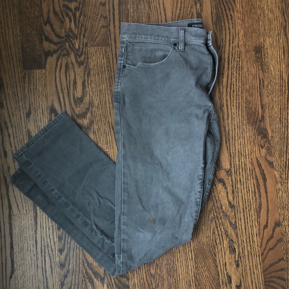 Proof slim gray jeans 32x32